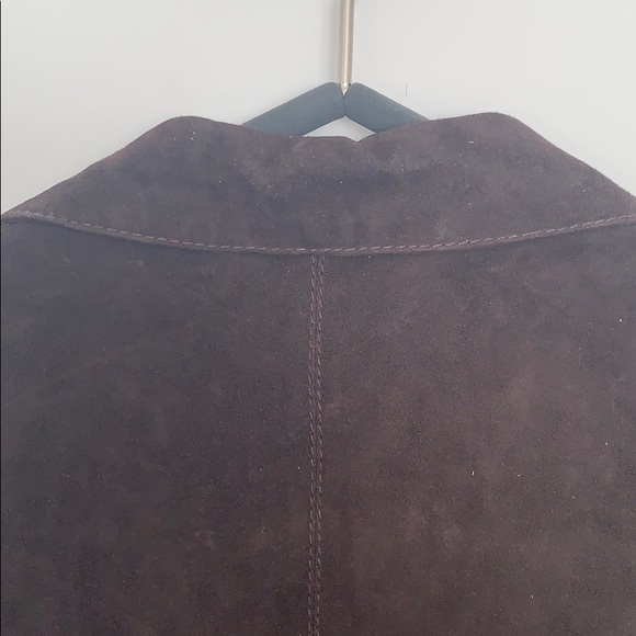 Authentic Valentino Suede Brown Blazer - Picture 7 of 10